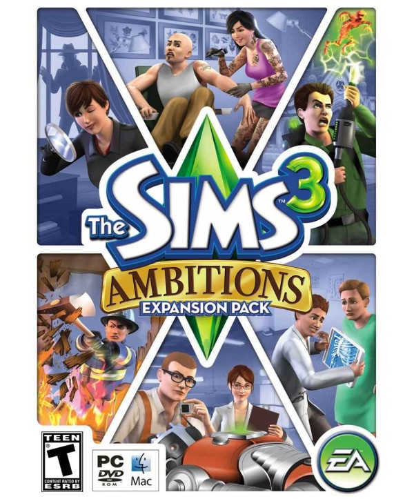 The Sims 3 - Ambitions Expansion Pack DLC Origin / EA app Key GLOBAL